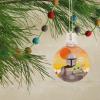 Hallmark Star Wars: The Mandalorian Grogu Mystery Halloween Ornaments, Set of 2(The Mandalorian with Grogu)