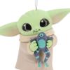 Hallmark Star Wars: The Mandalorian Grogu with Frog Christmas Ornament, Gifts for Star Wars Fans