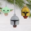 Hallmark Star Wars: The Mandalorian Mini Christmas Ornaments, Shatterproof, Set of 6, Gifts for Star Wars Fans