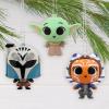 Hallmark Star Wars: The Mandalorian Series 5 Mystery Christmas Ornaments, Shatterproof, Set of 2, Gifts for Star Wars Fans