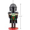 Hallmark Star Wars: The Mandalorian and Grogu Nutcracker Christmas Ornament, Gifts for Star Wars Fans