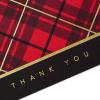 Hallmark Thank You Cards, Classic Plaid (10 Cards with Envelopes)(Classic Plaid)