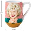 Hallmark The Golden Girls Mug, 15 oz. (Blanche) Gift for Friend, Mom, Sister(Rose Mug)