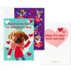 Hallmark Valentines Day Cards and Stickers for Kids School, Puppies and Kittens (24 Classroom Valentines with Envelopes)(Puppies and Kittens Valentines with Stickers)