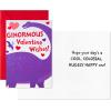 Hallmark Valentines Day Cards for Kids School, Dinosaurs (8 Classroom Valentines with Envelopes)(Purple and Red)