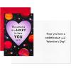 Hallmark Valentines Day Cards for Kids School, Outer Space (8 Classroom Valentines with Envelopes)(Purple and Black)