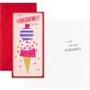 Hallmark Valentines Day Cards for Kids School, Outer Space (8 Classroom Valentines with Envelopes)(XOXO  Ice Cream and Naps  8 Cards with Envelopes)