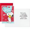 Hallmark Valentines Day Cards for Kids School, Sea Creatures (8 Classroom Valentines with Envelopes)(10 Cards and 10 Envelopes  Peanuts Snoopy)