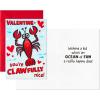 Hallmark Valentines Day Cards for Kids School, Sea Creatures (8 Classroom Valentines with Envelopes)(Blue and Red)