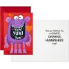 Hallmark Valentines Day Cards for Kids School, Sea Creatures (8 Classroom Valentines with Envelopes)(Red/Purple)