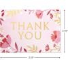 Hallmark Wedding, Baby Shower, Bridal Shower Thank You Cards (Pink Flowers, 40 Thank You Notes and Envelopes)
