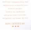 Hallmark Wood Father’s Day Card for Husband or Boyfriend (Love That’s Forever), Model Number: 699FFW1103(That’s Forever)