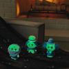 Hallmark itty bittys Disney The Haunted Mansion Ghosts Glow-in-The-Dark Plush Toys, Set of 3, for Kids, Friends, Fans(Haunted Mansion)