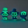 Hallmark itty bittys Disney The Haunted Mansion Ghosts Glow-in-The-Dark Plush Toys, Set of 3, for Kids, Friends, Fans(Haunted Mansion)