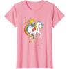 Rainbow Brite & Starlite Best Friends Vintage Sparkle Duo T-Shirt(Pink)