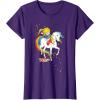 Rainbow Brite & Starlite Best Friends Vintage Sparkle Duo T-Shirt(Purple)