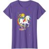 Rainbow Brite & Starlite Best Friends Vintage Sparkle Duo T-Shirt(Purple Heather)