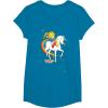 Rainbow Brite & Starlite Best Friends Vintage Sparkle Duo T-Shirt(Sapphire Blue)