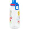 Silver Buffalo Rainbow Brite Twist Spout Plastic Bottle with Sticker Set Featuring Rainbow Brite and Twink, 32 Ounces