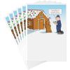 Hallmark 0599XXH2125 Shoebox Funny Christmas Cards Pack, Gingerbread House (6 Cards with Envelopes)(Gingerbread  6 Funny Cards with Envelopes)