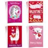 Hallmark Assorted Valentines Day Cards for Kids, 12 Cards with Envelopes (Sports, Pizza, Video Games)(Animals  4 designs  3 Cards each with Envelopes)