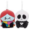 Hallmark Better Together Disney Tim Burton’s The Nightmare Before Christmas Jack and Sally Magnetic Christmas Ornaments, Set of 2, Shatterproof(Jack & Sally)