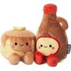 Hallmark Better Together Magnetic Plush (Pancakes and Syrup) 7″ Stuffed Toys, Easter Gifts for Kids