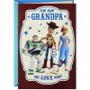 Hallmark Father’s Day Card for Grandpa (Mickey Mouse, World of Love and Experience) (599FFW9465)(Grandpa  So Much Heart  Toy Story)