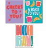 Hallmark Good Mail Congratulations Cards (3 Cards with Envelopes) for New Job, Promotion, Graduation
