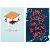 Hallmark Good Mail Pack of 2 Love Cards (S’mores) 1 Valentines Day Card, 1 Romantic Card for Any Occasion(S’mores  2 Cards with Envelopes)