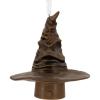 Hallmark Harry Potter Stacked Books with Wand Christmas Ornament,Resin, 2.23 x 2.75 x 2.28 inches, (0002HCM9130)(Sorting Hat)
