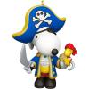 Hallmark Keepsake Christmas Ornament 2025, Peanuts 75th Anniversary Snoopy as The Flying Ace Musical, Gifts for Peanuts Fans(Pirate Snoopy)