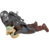Hallmark Keepsake Christmas Ornaments 2023, The Mandalorian and Grogu LEGO Star Wars Minifigure, Set of 2, Gifts for Star Wars Fans(Grogu’s Jetpack Adventure)