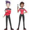 Hallmark Keepsake Christmas Ornaments 2025, Star Trek: Lower Decks Ensigns Beckett Mariner and Bradward Boimler, Set of 2, Gifts for Trekkies(Ensigns Beckett Mariner and Bradward Boimler)