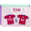Hallmark Mothers Day Card for Wife (Team You and Me Jerseys)(For Wife  Team You and Me Jerseys)