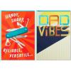 Hallmark Pack of 2 Fathers Day Cards (Swiss Army Knife, Dad Vibes)(Father’s Day  Swiss Army Dad Vibes)