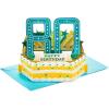 Hallmark Paper Wonder 80th Birthday Pop Up Card (Celebrating You)