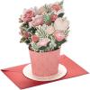 Hallmark Paper Wonder Pop Up Valentines Day Card, Displayable Bouquet (Happy Heart)(Happy Heart  Pop Up Bouquet)