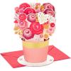 Hallmark Paper Wonder Pop Up Valentines Day Card, Displayable Bouquet (Love You)(Love You Bouquet)