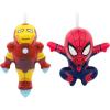 Hallmark Paw Patrol Marshall and Rubble Decoupage Christmas Ornaments, Set of 2(Spider-man and Iron Man Decoupage)