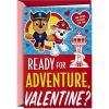 Hallmark Paw Patrol Valentines Day Card for Kids with Stickers (Ready for Adventure)