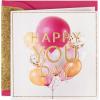 Hallmark Signature Birthday Card for Her (Sparkly Birthday Cake)(Happy You Day)
