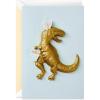 Hallmark Signature Easter Card for Kids (Easter Bunny T-Rex Dinosaur)