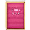 Hallmark Signature Mother’s Day Card (Wonder Woman, Celebrating an Amazing Mom)(Boss Mom Felt Letterboard)