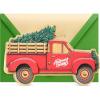 Hallmark Signature Wood Christmas Card (Hallmark Channel Vintage Red Truck)(Hallmark Channel  Vintage Red Truck)