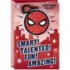 Hallmark Spider-Man Valentines Day Card for Kids with Backpack Clip (Smart, Talented, Fun, Amazing)