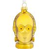 Hallmark Star Wars C-3PO Helmet Blown Glass Christmas Ornament (0003HCM1052)