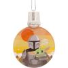 Hallmark Star Wars: The Mandalorian Grogu Mystery Halloween Ornaments, Set of 2(The Mandalorian with Grogu)