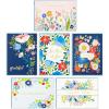 Hallmark Thank You Cards Assortment, Folk Art Flowers (36 Thank You Notes with Envelopes)(Folk Flowers)