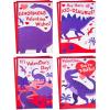 Hallmark Valentines Day Cards for Kids School, Dinosaurs (8 Classroom Valentines with Envelopes)(Purple and Red)